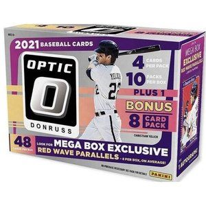 MLB 2021 Panini Donruss Optic Baseball Trading mega box factoty seald (#7)